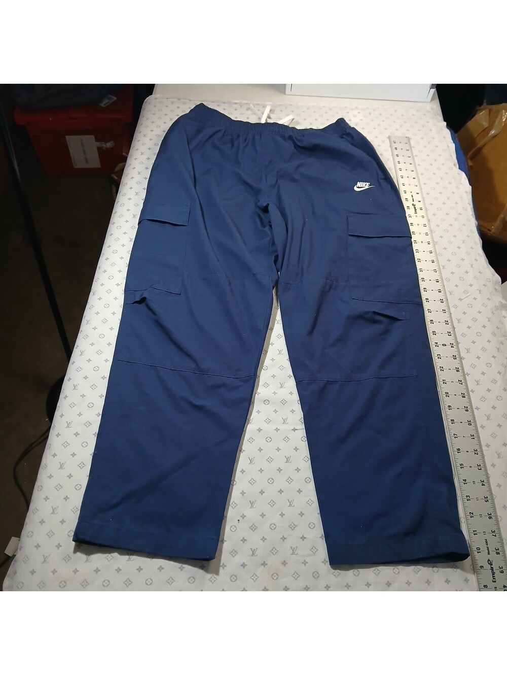 Nike Blue Cargo Track Pants